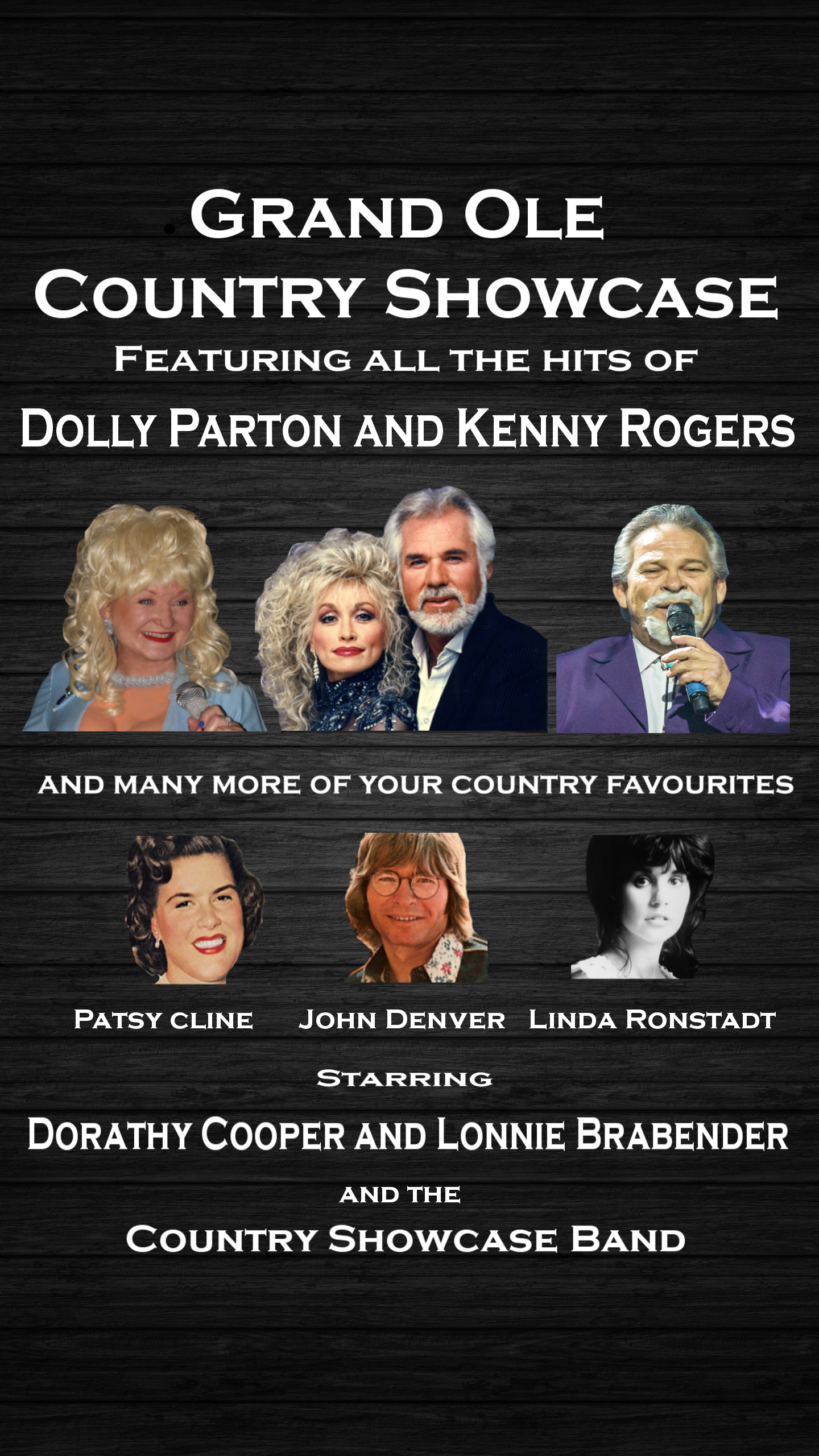 DOLLY PARTON TRIBUTE SHOW KENNY ROGERS